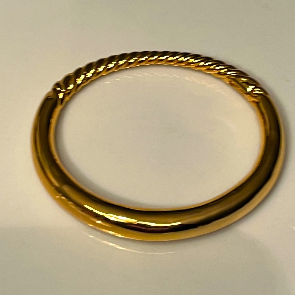 Gold Bangle Bracelet